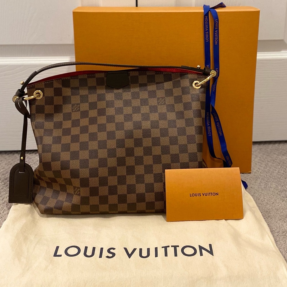 Auth Louis Vuitton Graceful PM D.Ebe